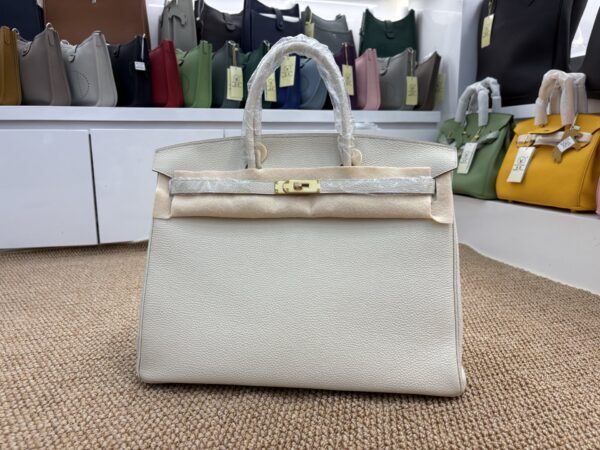 Classic Leather Top Handle Bag