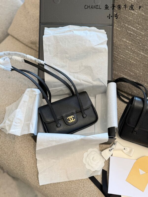 Leather Top Handle Shoulder Bag