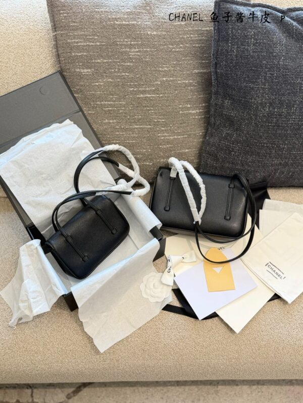 Leather Top Handle Shoulder Bag