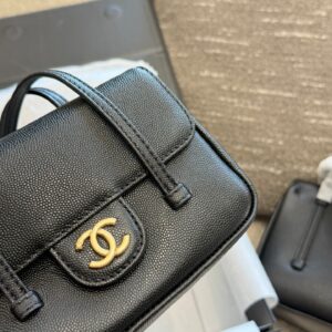 Leather Top Handle Shoulder Bag