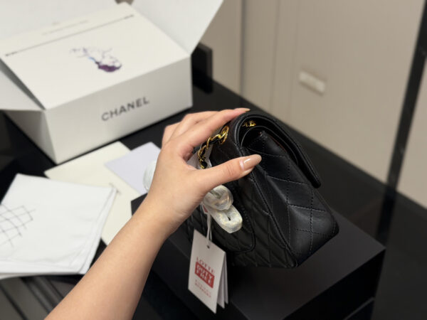 Quilted Chain Flap Bag