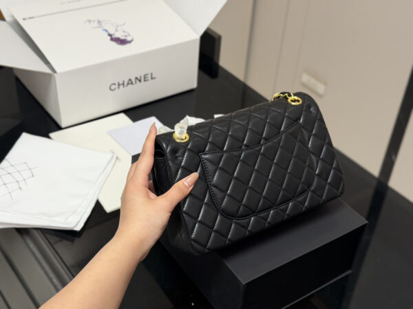 Quilted Chain Flap Bag