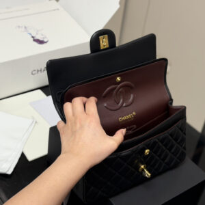 Quilted Chain Flap Bag