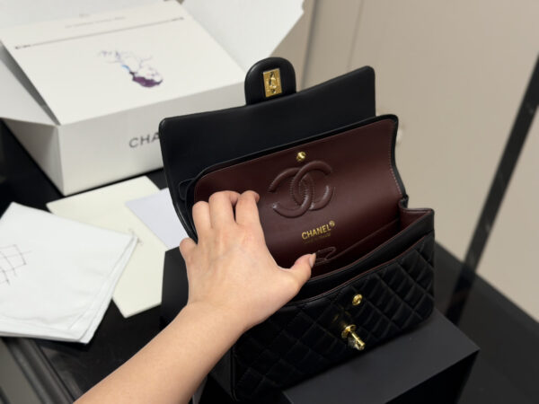 Quilted Chain Flap Bag