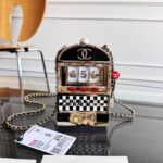 Slot Machine Minaudiere Chain Bag