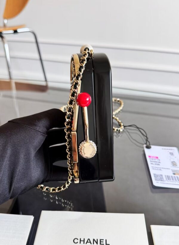 Slot Machine Minaudiere Chain Bag - 4
