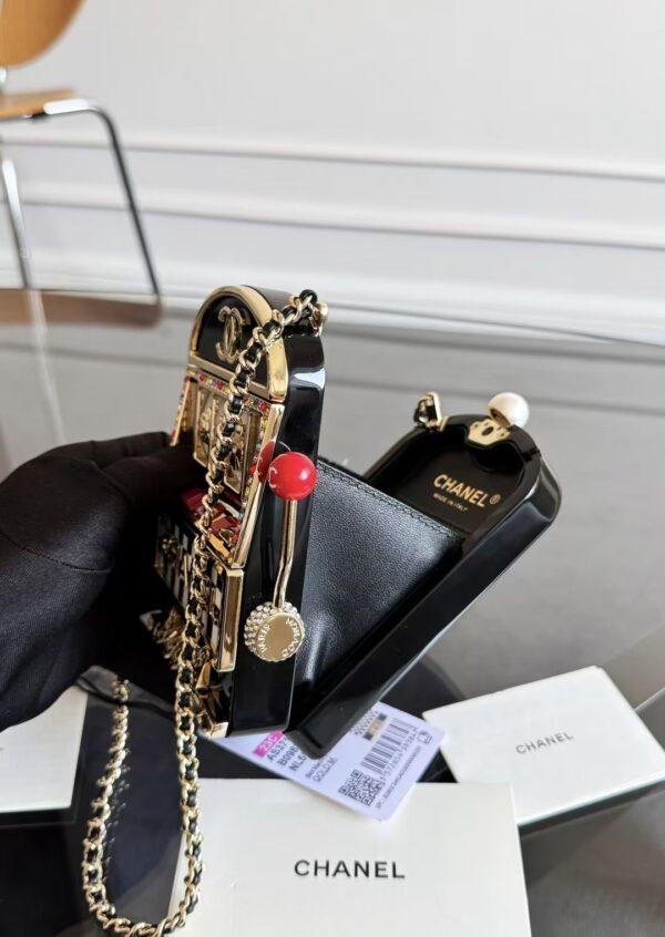 Slot Machine Minaudiere Chain Bag - 7