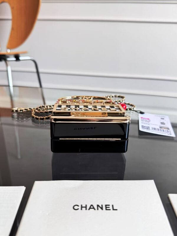 Slot Machine Minaudiere Chain Bag - 8