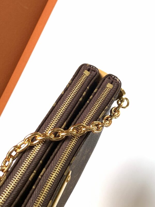 Brown Monogram Double Pouch Shoulder Bag - image 7