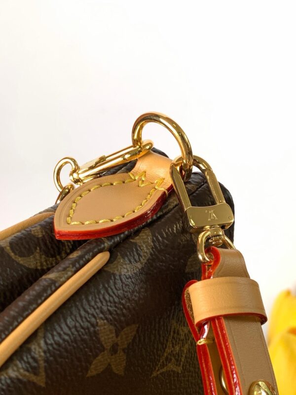 Brown Monogram Double Pouch Shoulder Bag - image 8