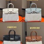 25cm Birkin color-blocked