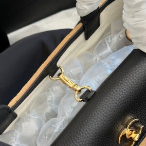 Large Quilted Suede Shopping Tote product image