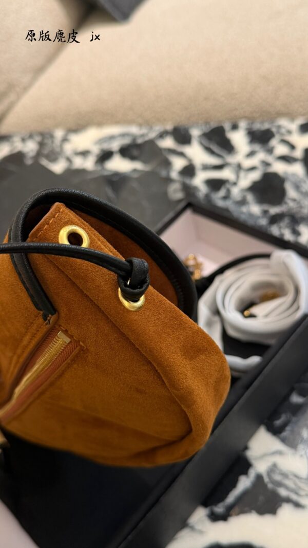 Medium Suede Besace Shoulder Bag product image