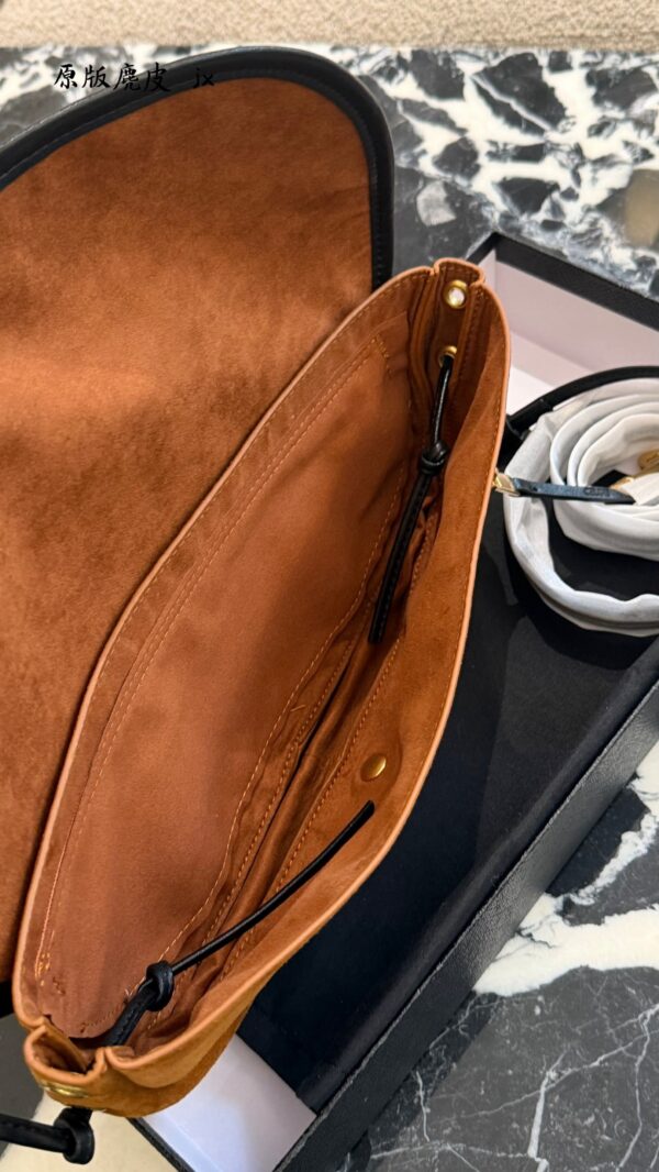 Medium Suede Besace Shoulder Bag product image