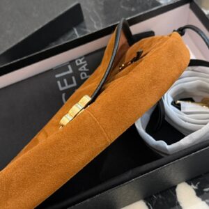 Medium Suede Besace Shoulder Bag product image