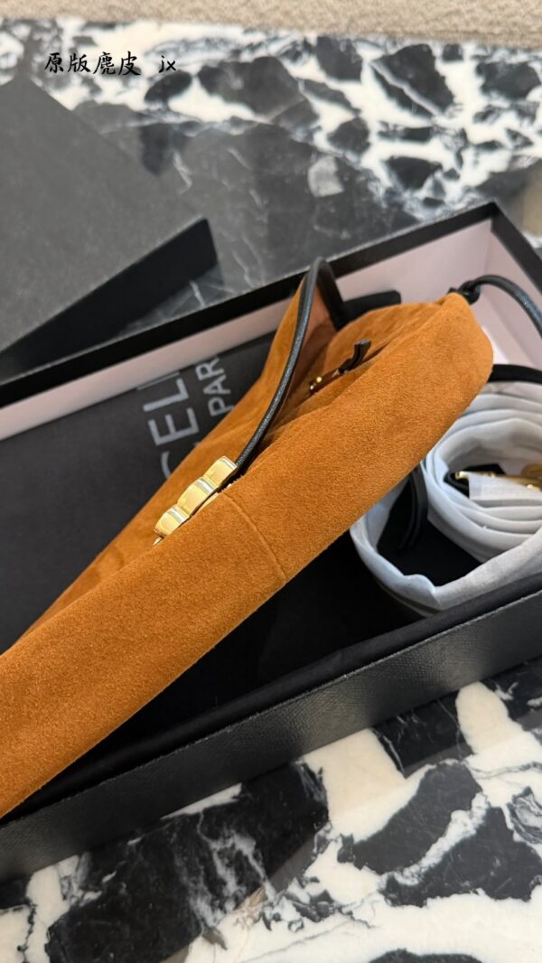 Medium Suede Besace Shoulder Bag product image