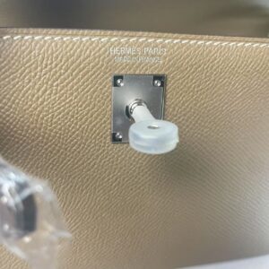 Transparent-Handle Textured Cowhide Top Handle Bag - product detail