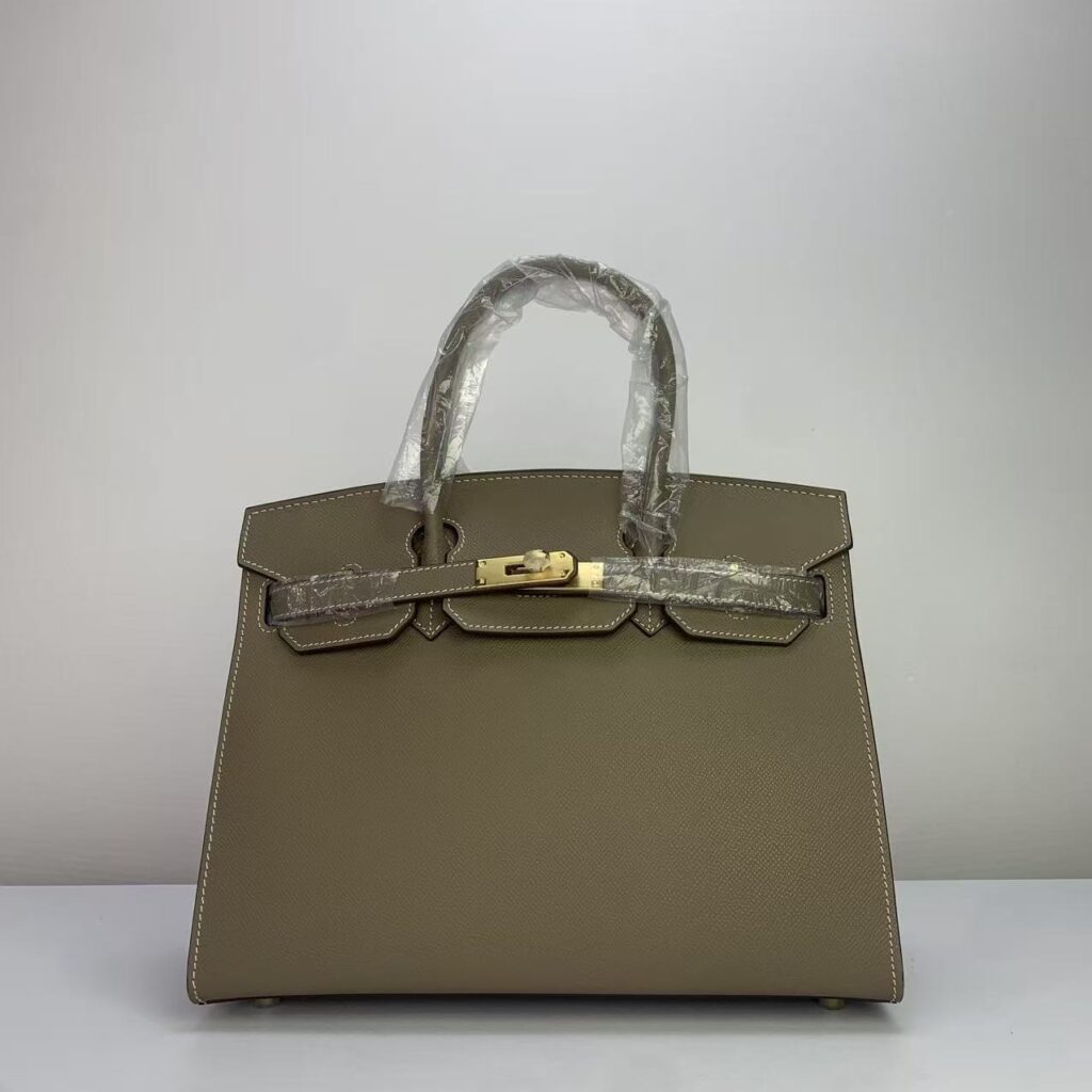 Birkin 30 Epsom Leather – Etoupe, Sellier Construction, Gold Hardware (GHW), Fully Handmade & Hand-Stitched